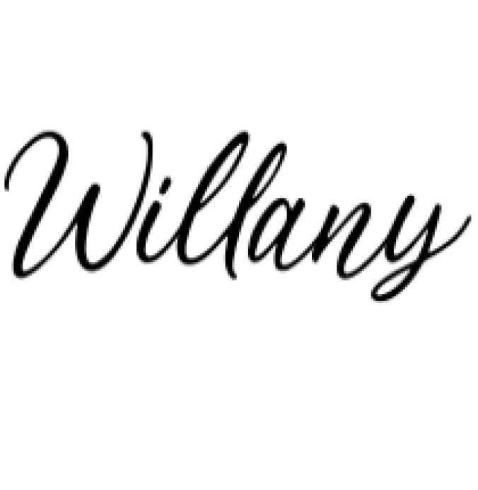 Willany Font Preview
