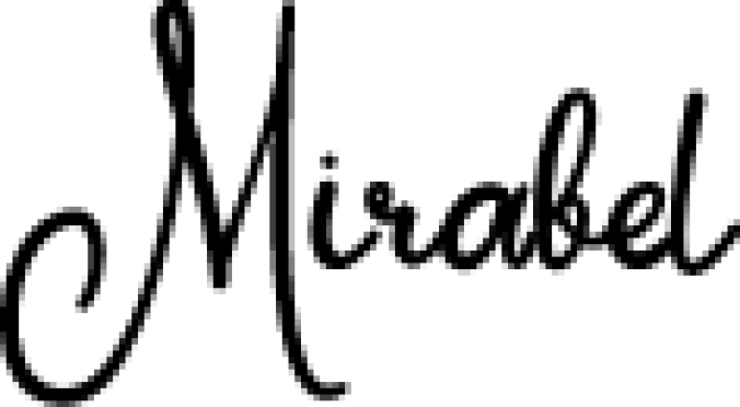 Mirabel Font Preview