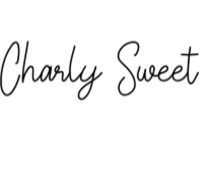 Charly Sweet Font Preview