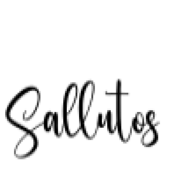 Sallutos Signature Script Font Font Preview