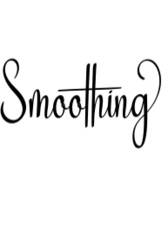 Smoothing Font Preview