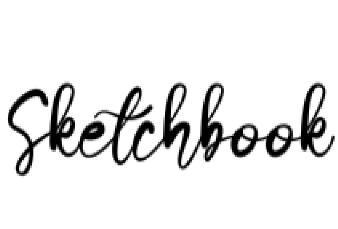 Sketchbook Font Preview