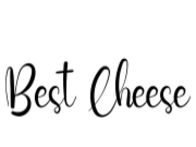 Best Cheese Font Preview