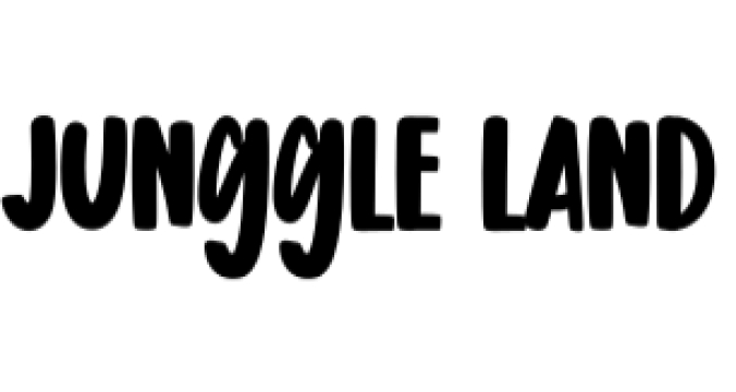 Junggle Land Font Preview