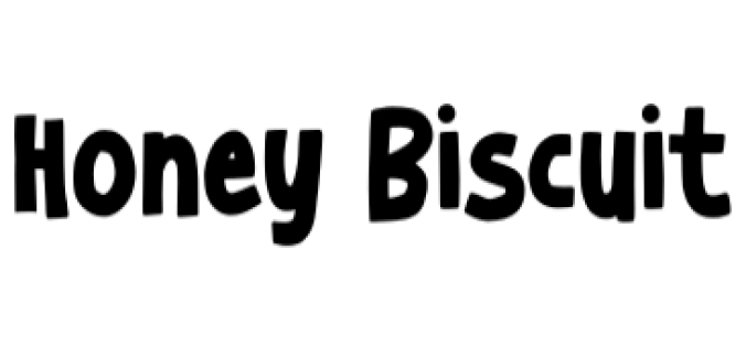 Honey Biscuit Font Preview