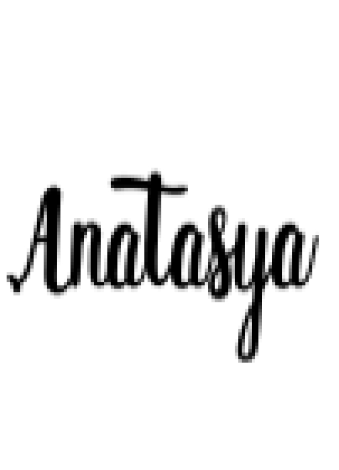 Anatasya Font Preview