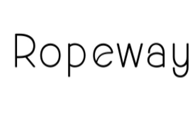 Ropeaway Font Preview