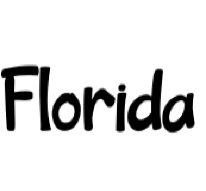 Florida Font Preview