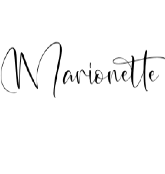 Mariontte Font Preview