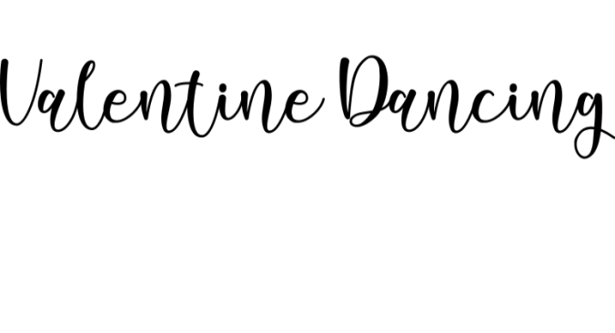 Valentine Dancing Font Preview