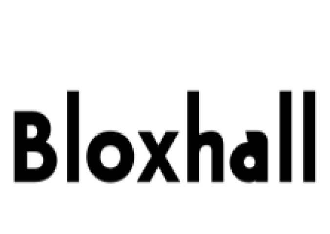 Bloxhall Font Preview