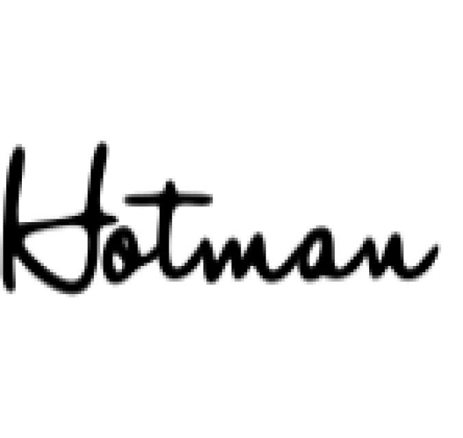 Hotman Font Preview