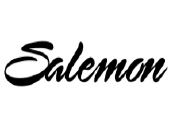 Salemon Font Preview