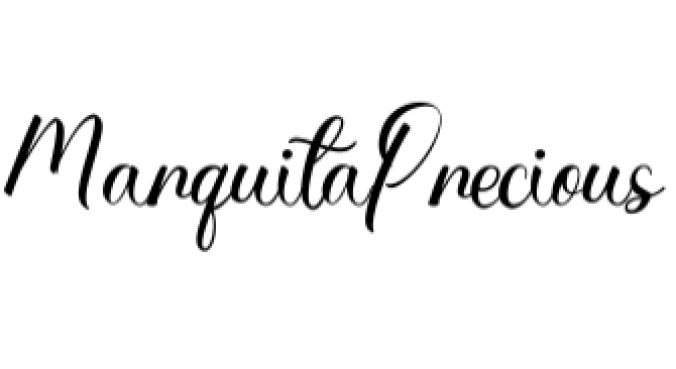 Marquita Precious Font Preview