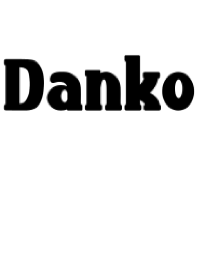 Danko Font Preview