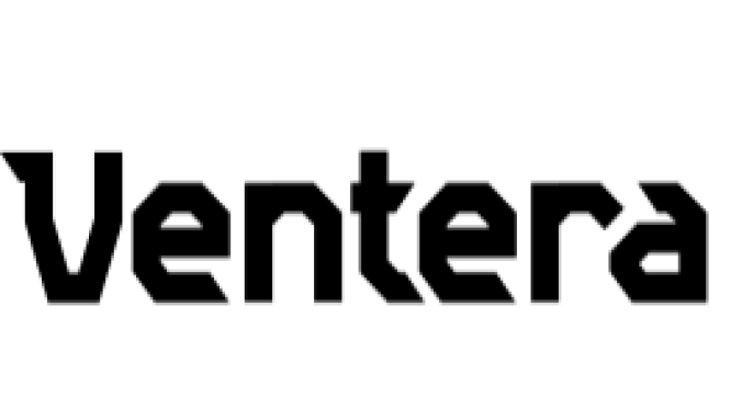 Ventera Font Preview