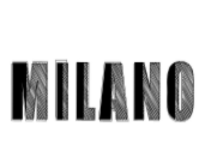Milano Font Preview