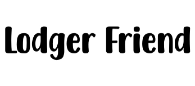 Lodger Friend Font Preview