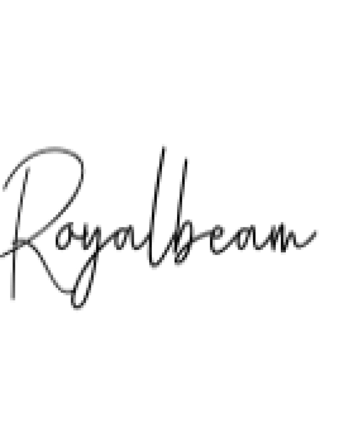 Royalbeam Font Preview