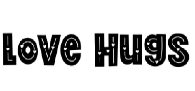 Love Hugs Font Preview