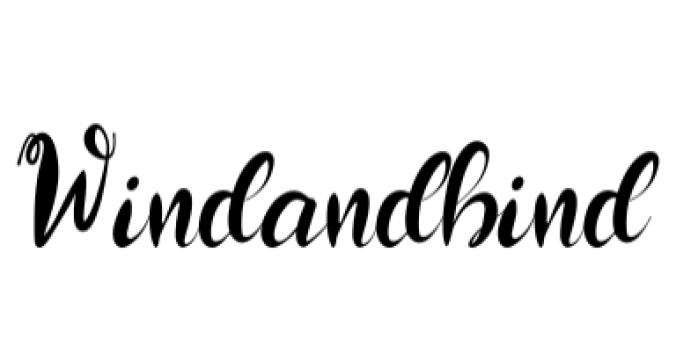 Wind and Hind Font Preview