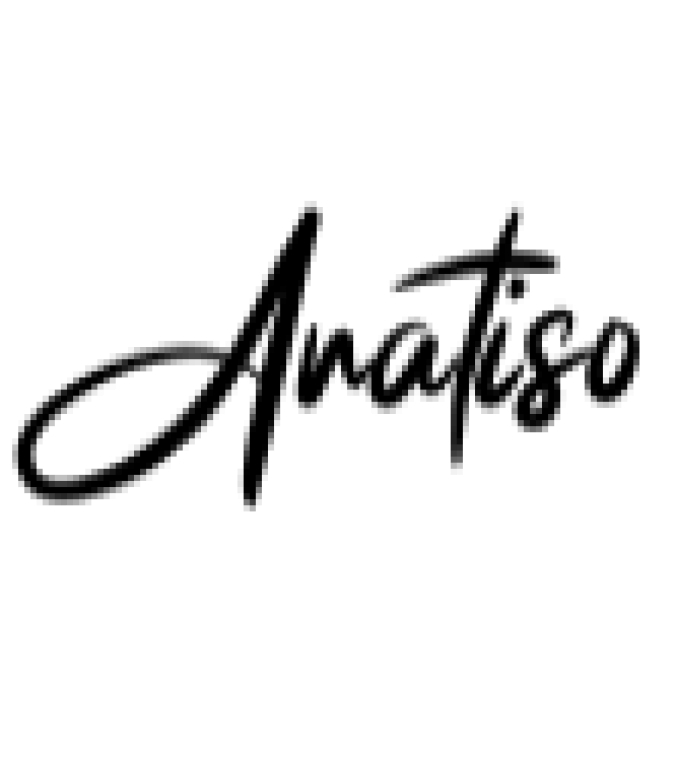 Anatiso Font Preview