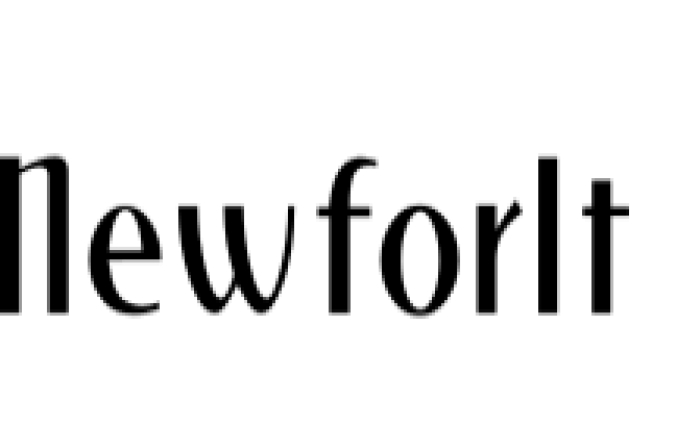 New Forum Light Font Preview