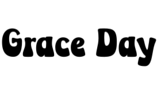 Grace Day Font Preview