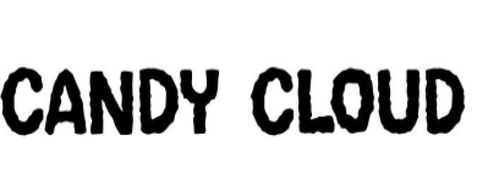 Candy Cloud Font Preview