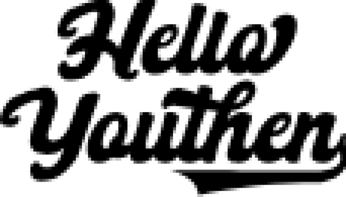 Hello Youthe Font Preview