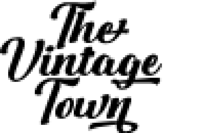 The Vintage Tow Font Preview