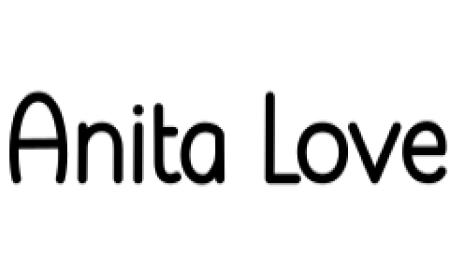 Anita Love Font Preview