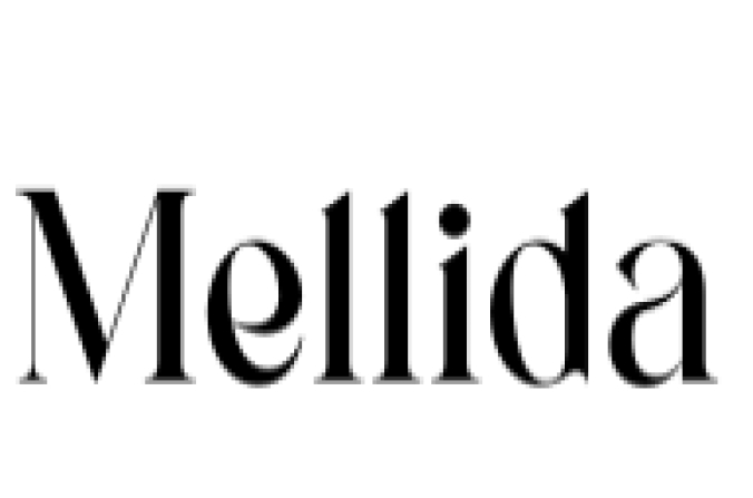 Mellida Font Preview