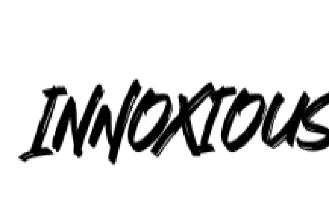 Innoxious Font Preview