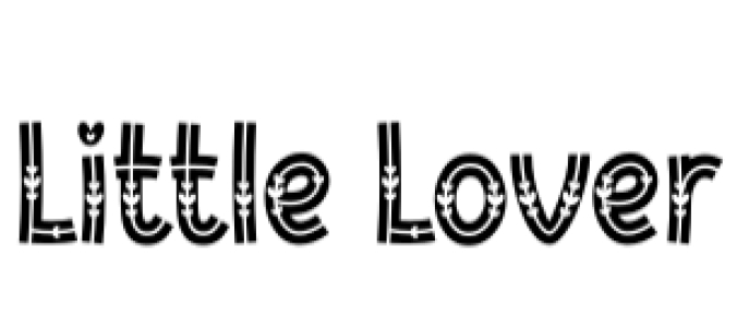 Little Lover Font Preview