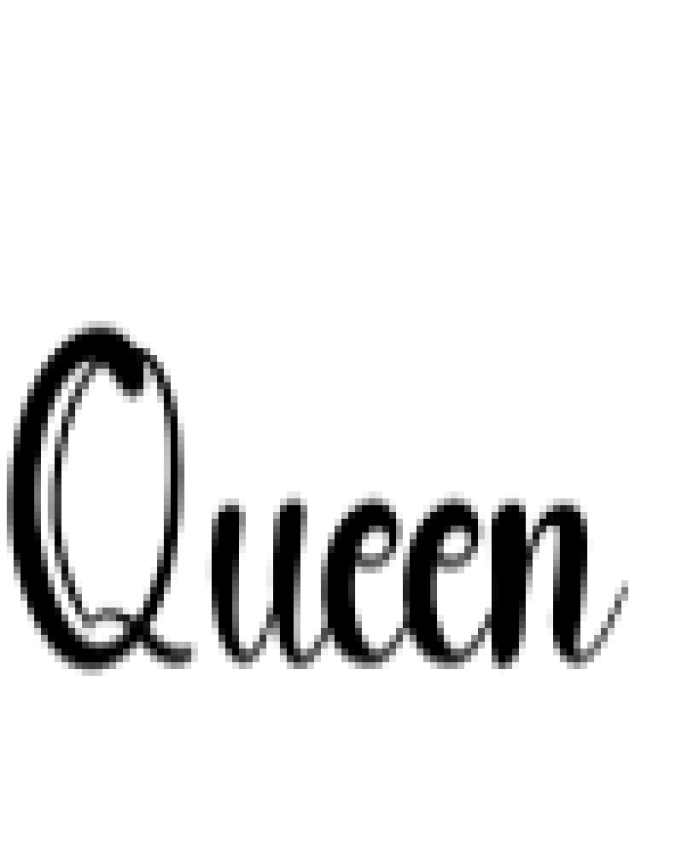 Queen Font Preview