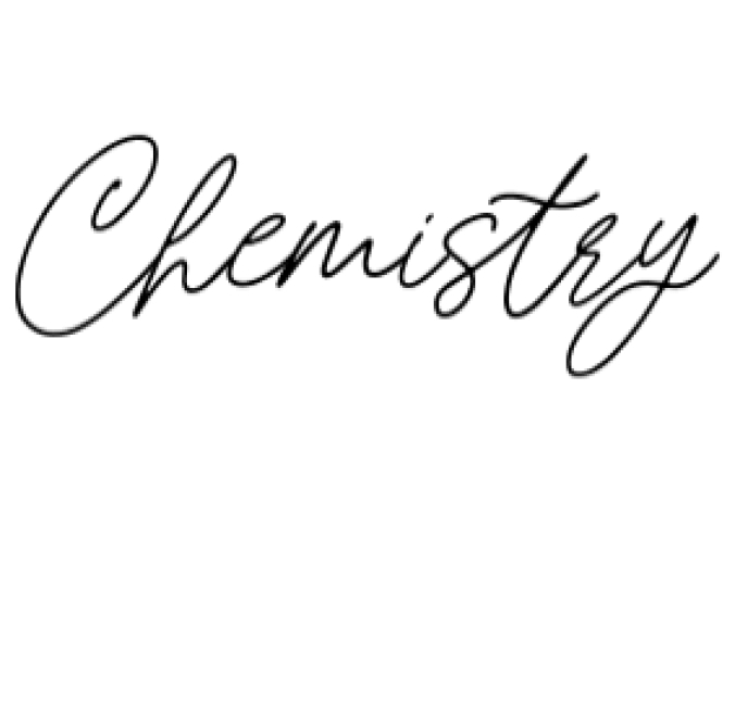 Chemistry Font Preview