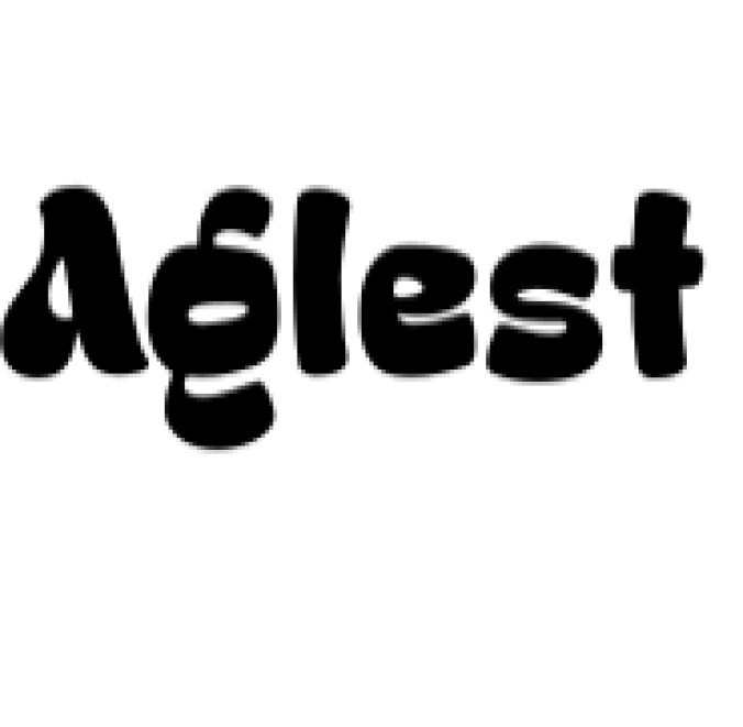Aglest Font Preview