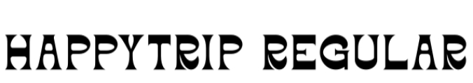 Happy Trip Font Preview