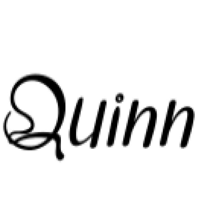 Quinn Font Preview