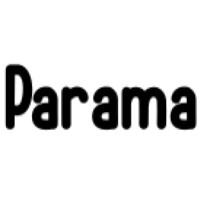 Parama Font Preview
