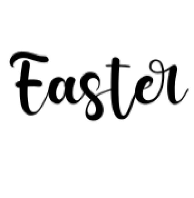 Easter Font Preview