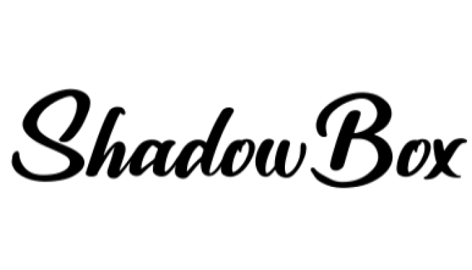 Shadow Box Font Preview