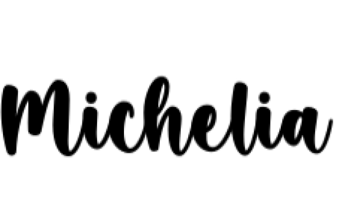 Michelia Font Preview