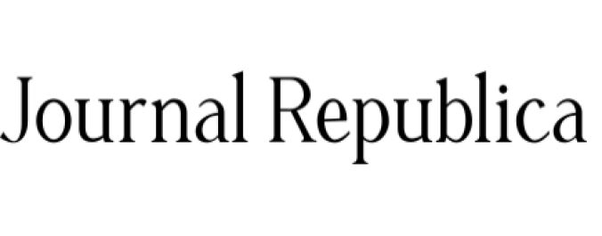 Journal Republica Font Preview