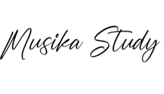 Musika Study Font Preview