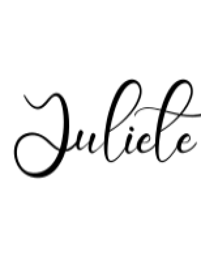 Juliete Font Preview