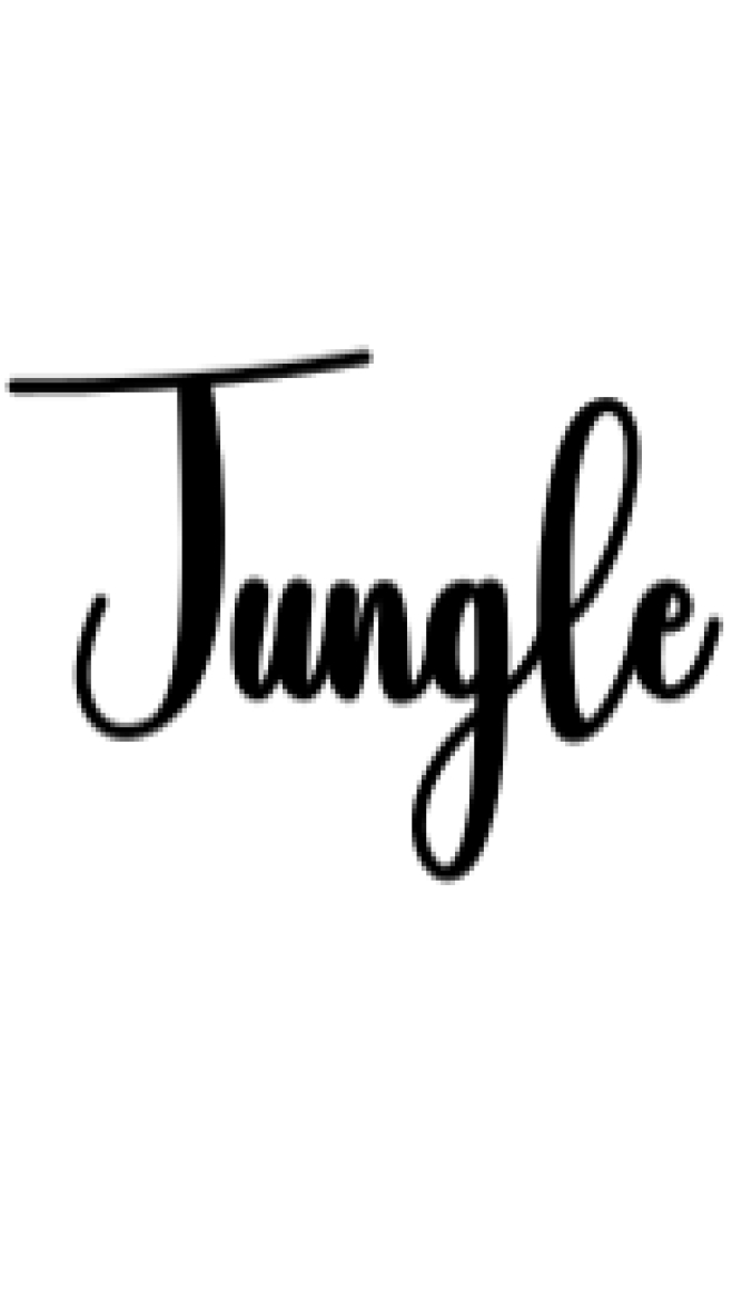 Jungle Font Preview