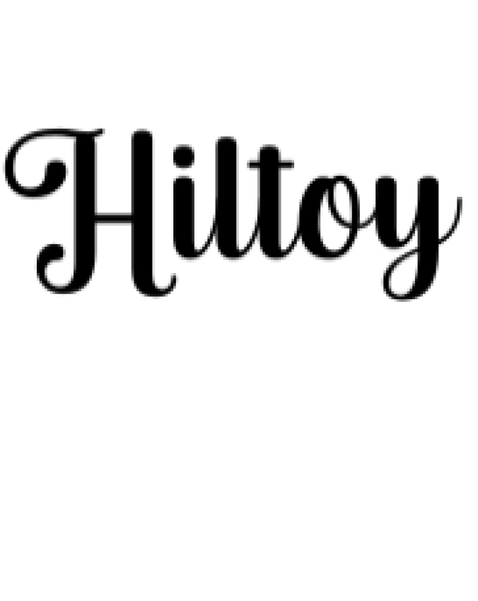 Hiltoy Font Preview