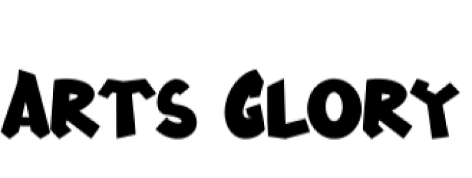 Arts Glory Font Preview